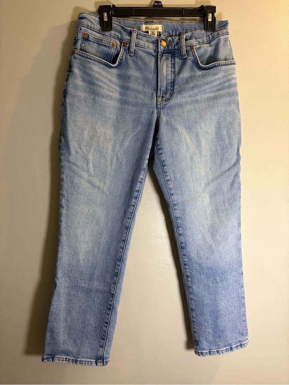 Madewell Straight Leg Light Blue Women’s Jeans